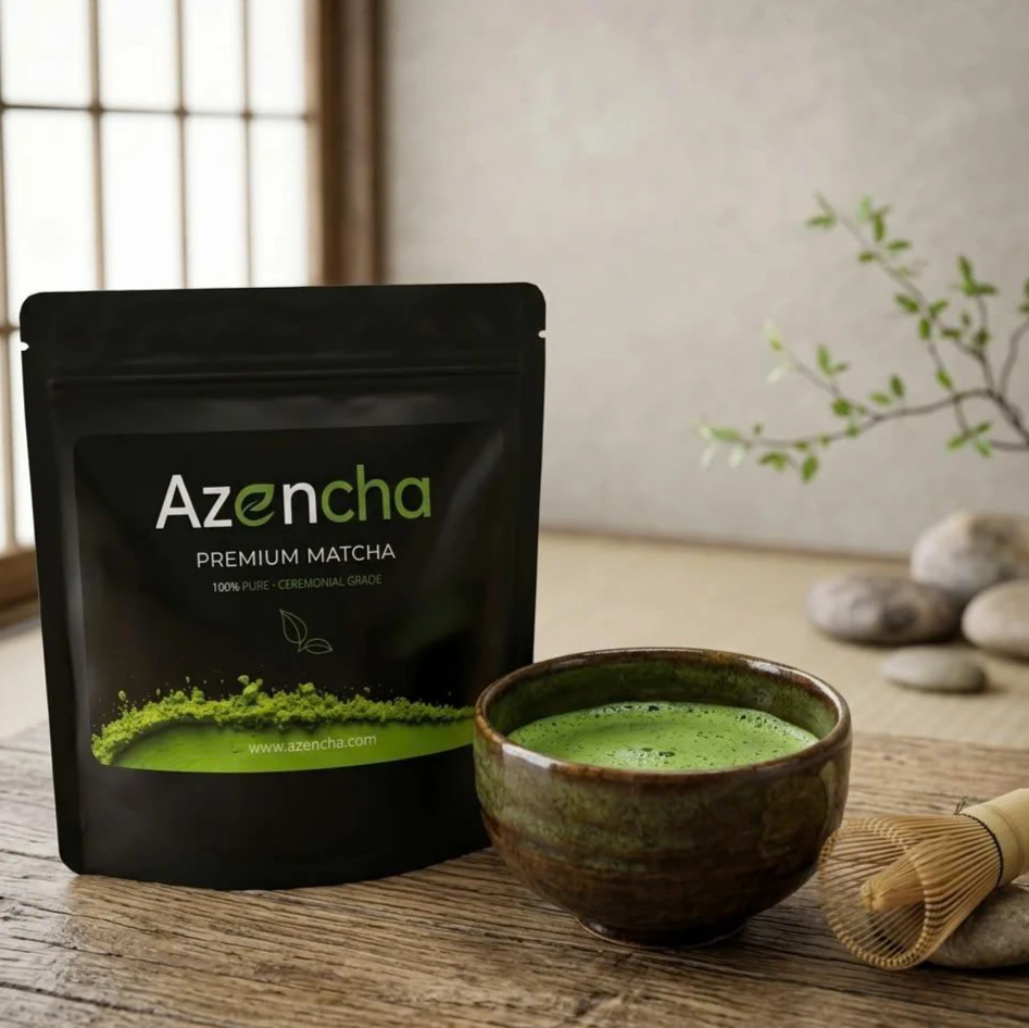 Bột Matcha Azencha Ceremonial Grade 100g - ảnh 3