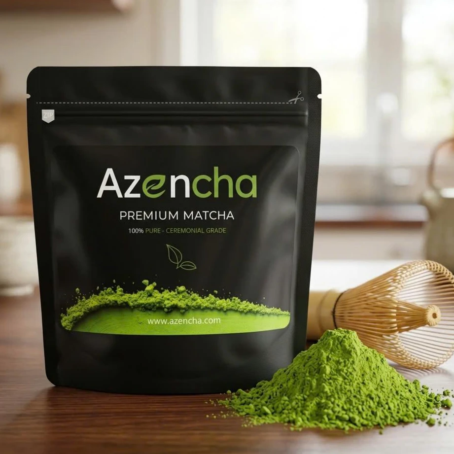 Bột Matcha Azencha Ceremonial Grade 100g - ảnh 4