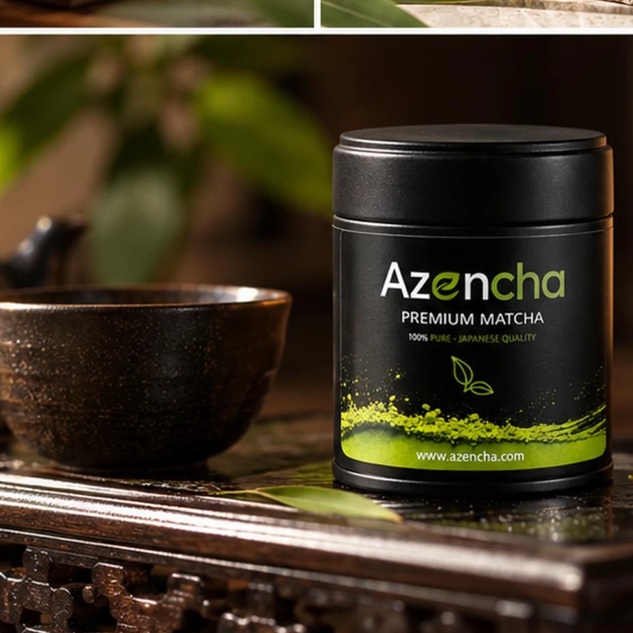 Bột Matcha Nhật Bản Cao Cấp Hộp Thiếc 30g - ảnh 5