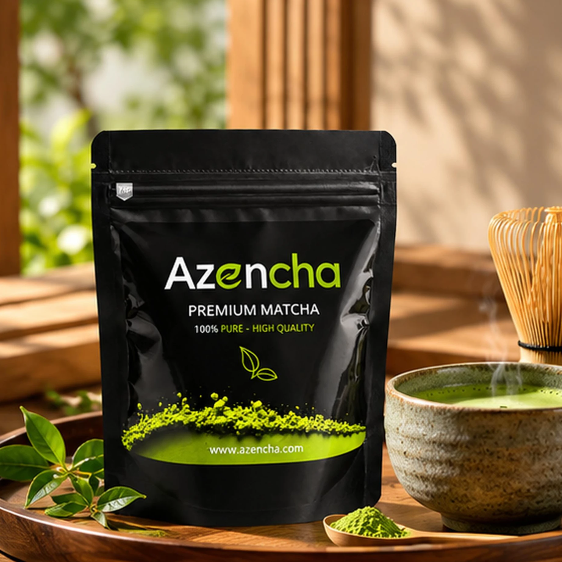Bột Matcha Azencha Premium Grade 100g - ảnh 4