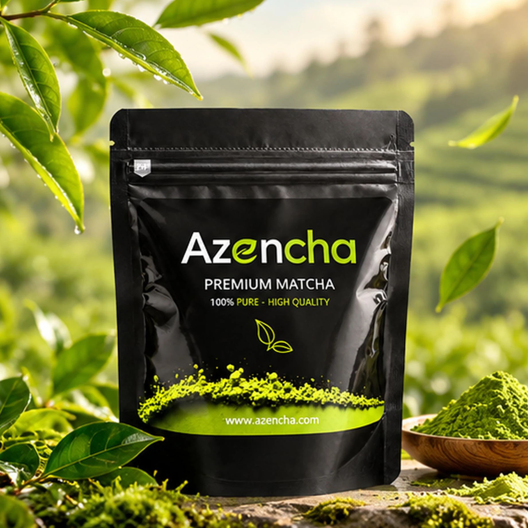Bột Matcha Azencha Premium Grade 100g - ảnh 5